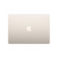LCD kijelző MacBook Air 13", A3113 (2024), első üveggel és fedéllel, Starlight, 661-40280, Genuine Apple
