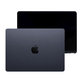 LCD kijelző MacBook Air 13", A3240 (2025), első üveggel és fedéllel, Midnight, 661-50105, Genuine Apple