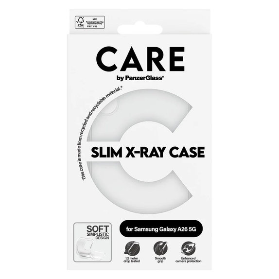 Tok X-Ray Samsung Galaxy A26 5G készülékhez, Átlátszó, PanzerGlass