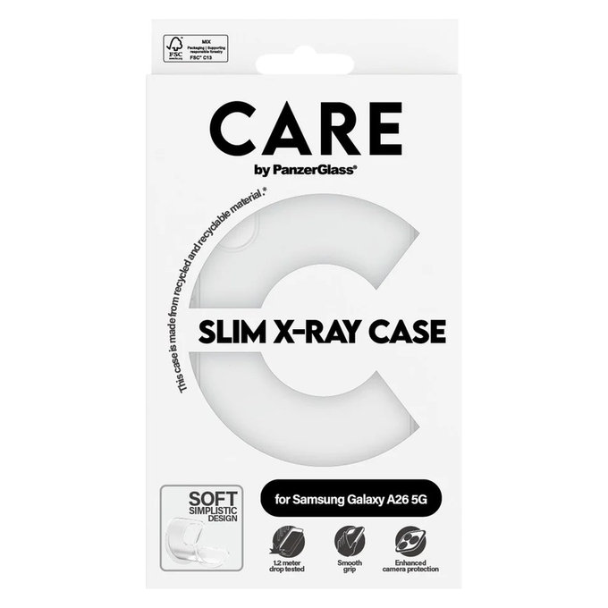 Tok X-Ray Samsung Galaxy A26 5G készülékhez, Átlátszó, PanzerGlass