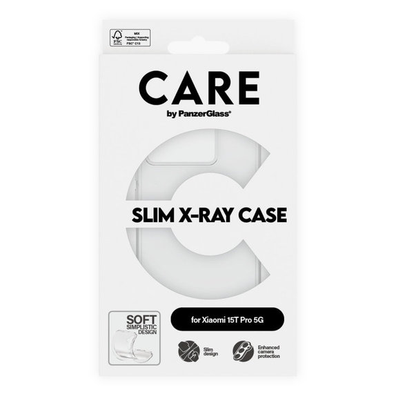 Tok X-Ray - Xiaomi 15T Pro 5G, átlátszó, CARE