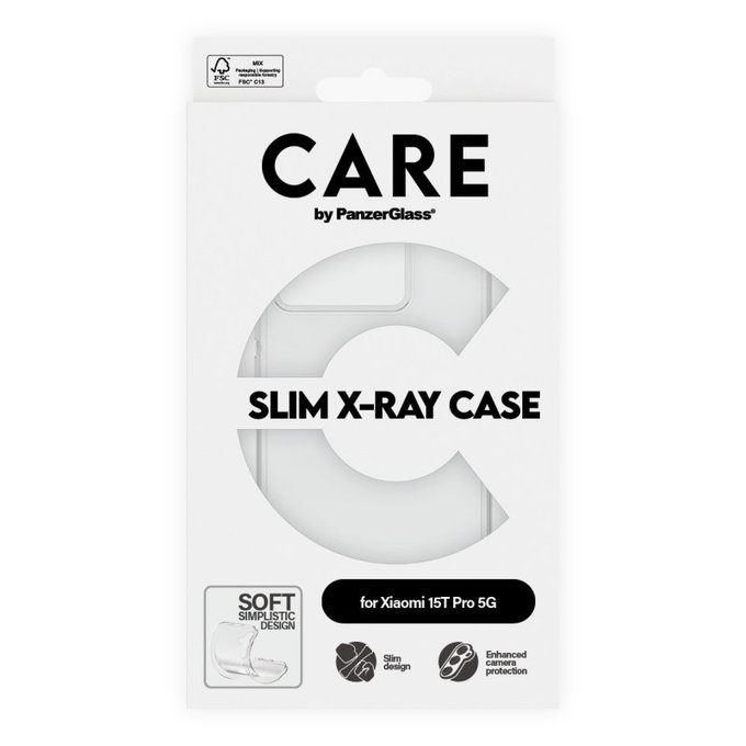 Tok X-Ray - Xiaomi 15T Pro 5G, átlátszó, CARE