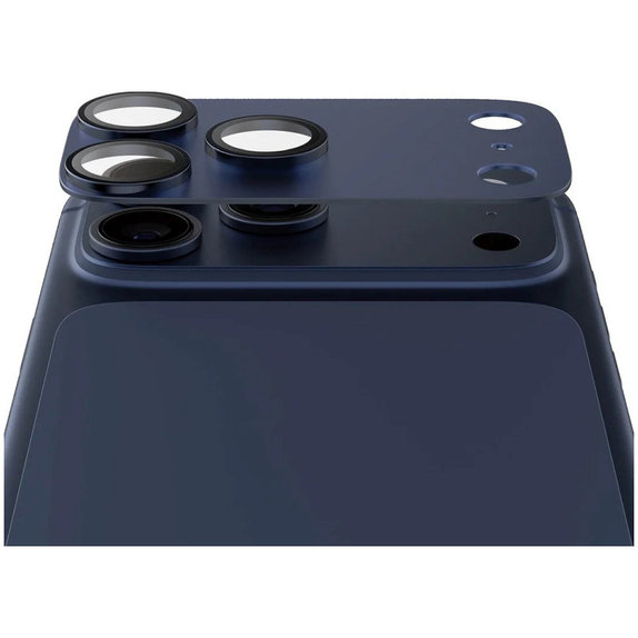 Objektívlencse védő Fender iPhone 17 Pro Max, Kék, PanzerGlass