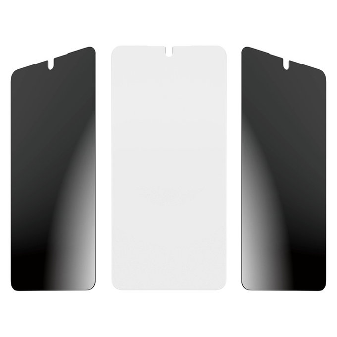 Edzett üveg UWF 2-Way Privacy applikátorral Samsung Galaxy S26+ készülékhez, Átlátszó, PanzerGlass