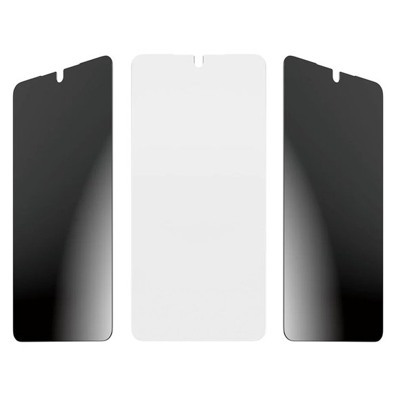 Edzett üveg UWF 2-Way Privacy FASTFIT In-A-Box rendszerrel Samsung Galaxy S26 készülékhez, Átlátszó, PanzerGlass