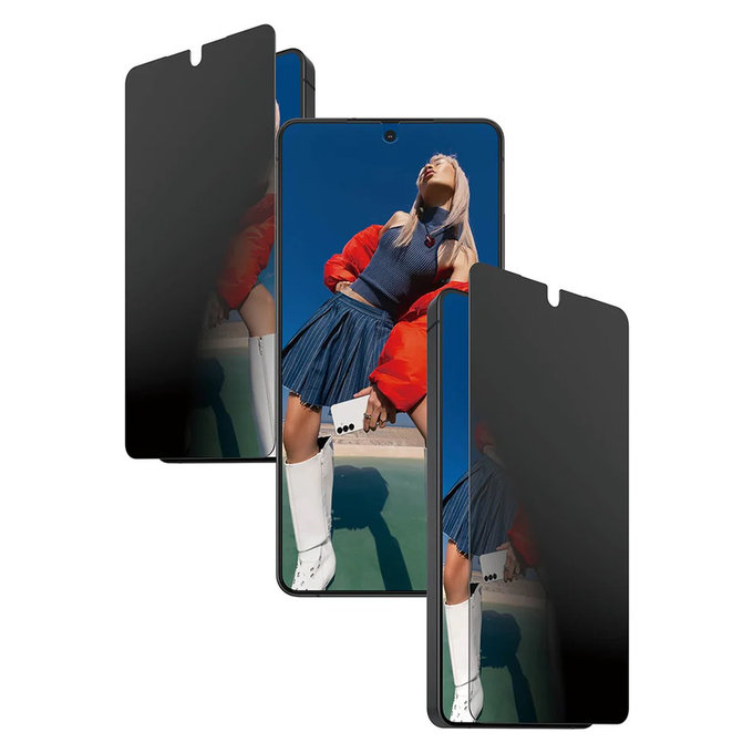 Edzett üveg UWF 2-Way Privacy FASTFIT In-A-Box rendszerrel Samsung Galaxy S26 Ultra készülékhez, Átlátszó, PanzerGlass