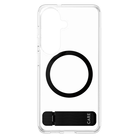 Tok Kickstand fekete QI-val Samsung Galaxy S26 készülékhez, Átlátszó, PanzerGlass