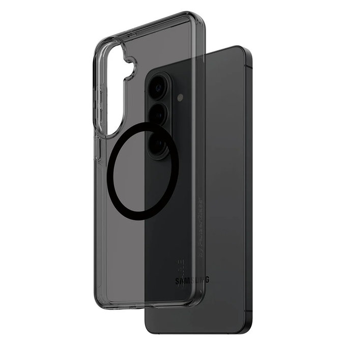 Tok Smokey fekete QI-val Samsung Galaxy S26+ készülékhez, Fekete, PanzerGlass