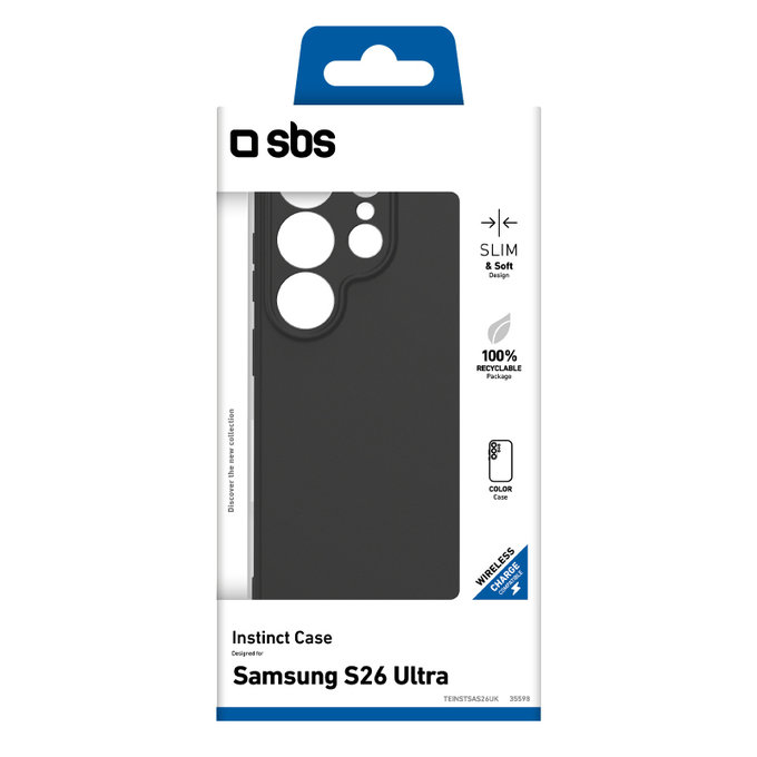 SBS - Tok Instinct - Samsung Galaxy S26 Ultra, fekete