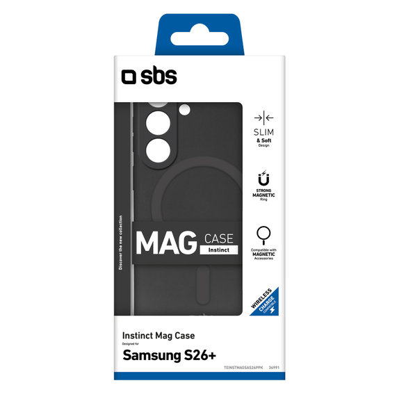 SBS - Tok Instinct Mag - Samsung Galaxy S26+, fekete