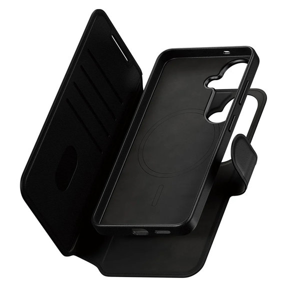 Tok Tango Wallet Two-In-One QI-val Samsung Galaxy S26 készülékhez, Fekete, PanzerGlass