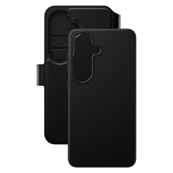 Tok Tango Wallet Two-In-One QI-val Samsung Galaxy S26 készülékhez, Fekete, PanzerGlass