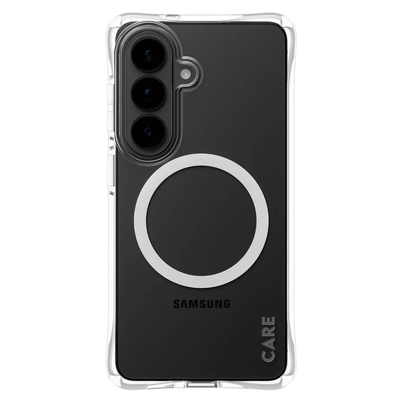 Tok Samba fehér QI-val Samsung Galaxy S26 készülékhez, Átlátszó, PanzerGlass