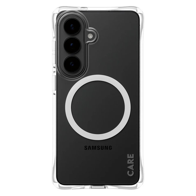 Tok Samba fehér QI-val Samsung Galaxy S26 készülékhez, Átlátszó, PanzerGlass