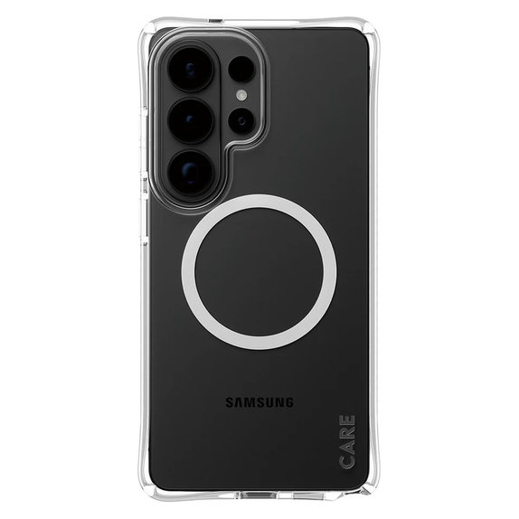 Tok Samba fehér QI-val Samsung Galaxy S26 Ultra készülékhez, Átlátszó, PanzerGlass