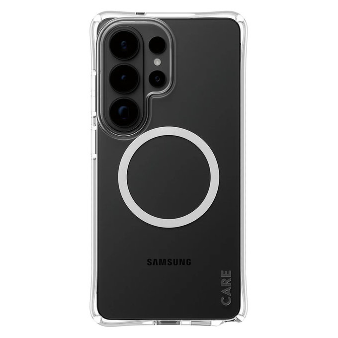 Tok Samba fehér QI-val Samsung Galaxy S26 Ultra készülékhez, Átlátszó, PanzerGlass