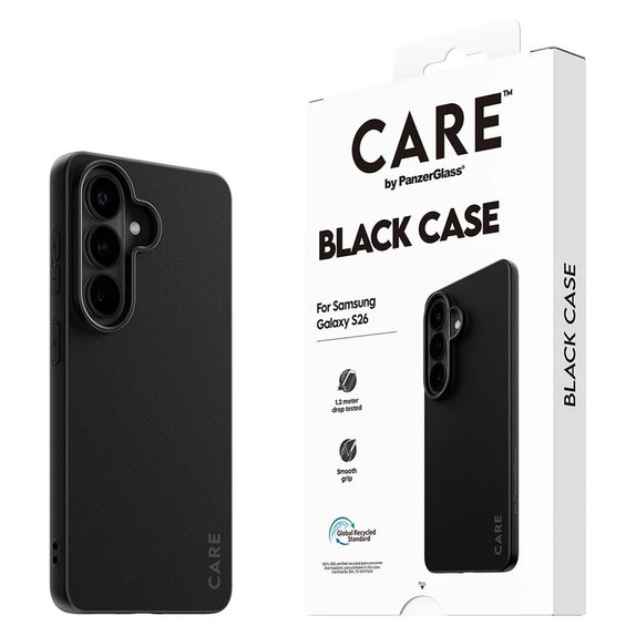 Tok TPU Samsung Galaxy S26 készülékhez, Fekete, PanzerGlass