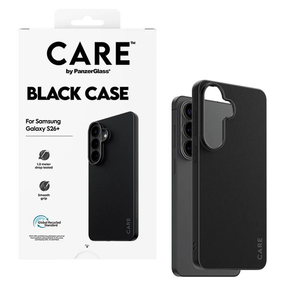 Tok TPU Samsung Galaxy S26+ készülékhez, Fekete, PanzerGlass