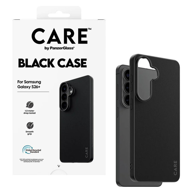 Tok TPU Samsung Galaxy S26+ készülékhez, Fekete, PanzerGlass