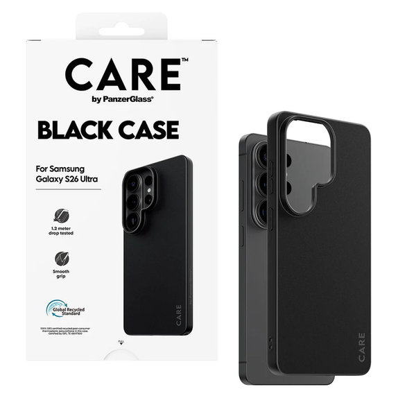 Tok TPU Samsung Galaxy S26 Ultra készülékhez, Fekete, PanzerGlass