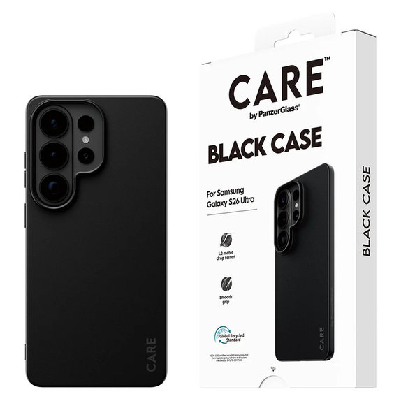 Tok TPU Samsung Galaxy S26 Ultra készülékhez, Fekete, PanzerGlass