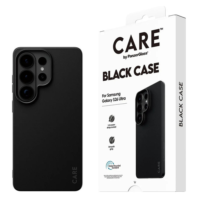 Tok TPU Samsung Galaxy S26 Ultra készülékhez, Fekete, PanzerGlass