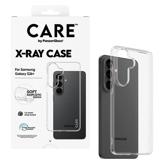 Tok X-Ray Samsung Galaxy S26+ készülékhez, Átlátszó, PanzerGlass