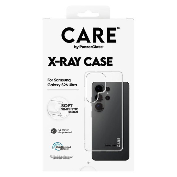 Tok X-Ray Samsung Galaxy S26 Ultra készülékhez, Átlátszó, PanzerGlass