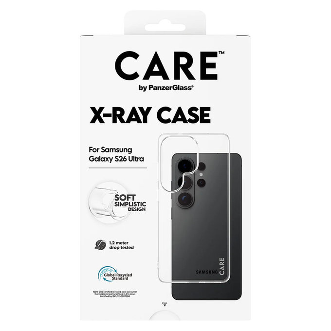 Tok X-Ray Samsung Galaxy S26 Ultra készülékhez, Átlátszó, PanzerGlass