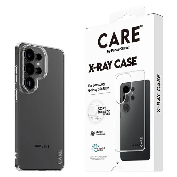 Tok X-Ray Samsung Galaxy S26 Ultra készülékhez, Átlátszó, PanzerGlass