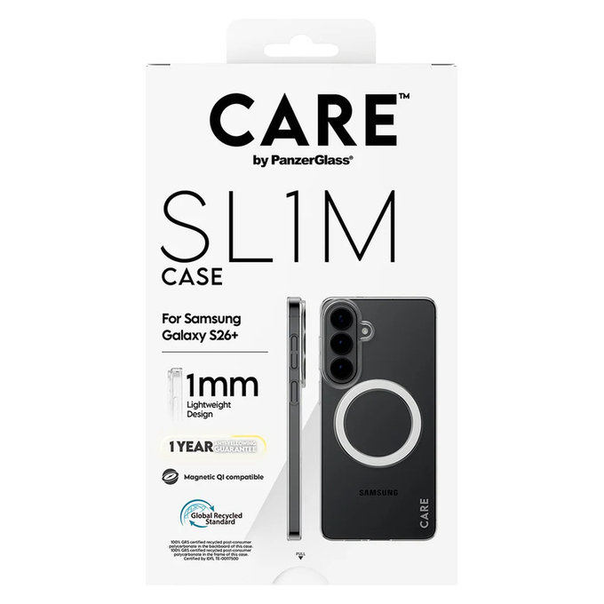 Tok SL1M Samsung Galaxy S26+ készülékhez, Átlátszó, PanzerGlass