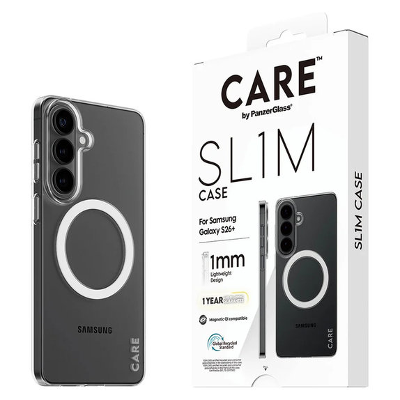 Tok SL1M Samsung Galaxy S26+ készülékhez, Átlátszó, PanzerGlass