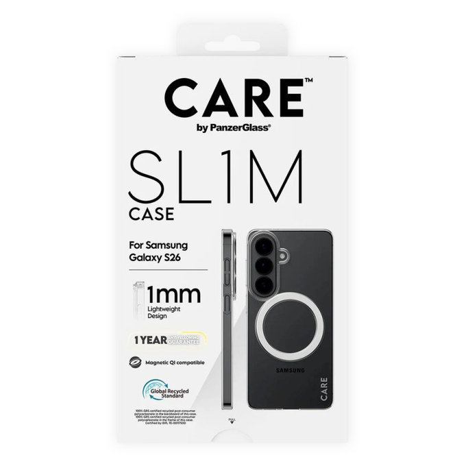 Tok SL1M - Samsung S26, átlátszó, CARE
