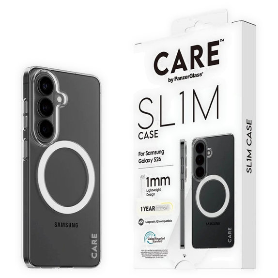 Tok SL1M - Samsung S26, átlátszó, CARE