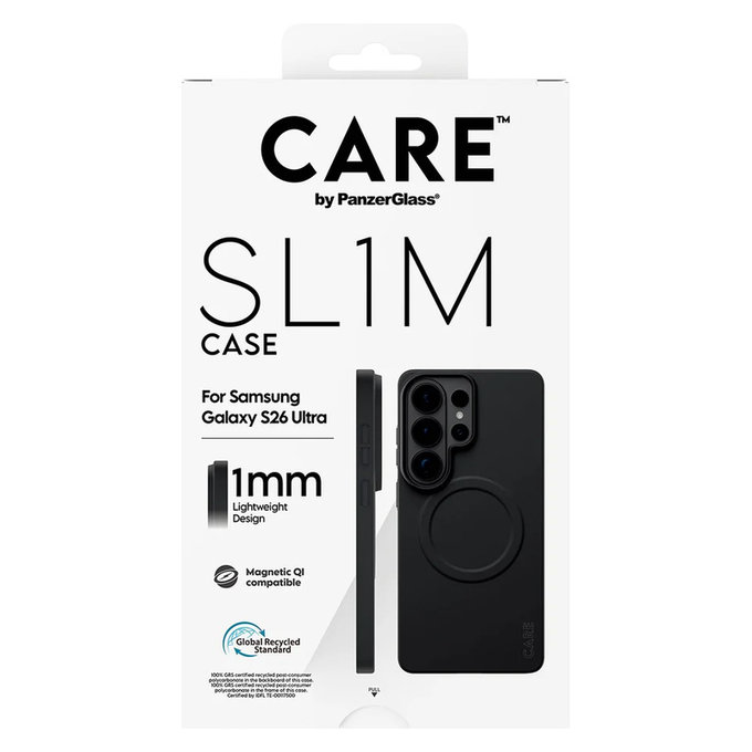 Tok SL1M Samsung Galaxy S26 Ultra készülékhez, Fekete, PanzerGlass