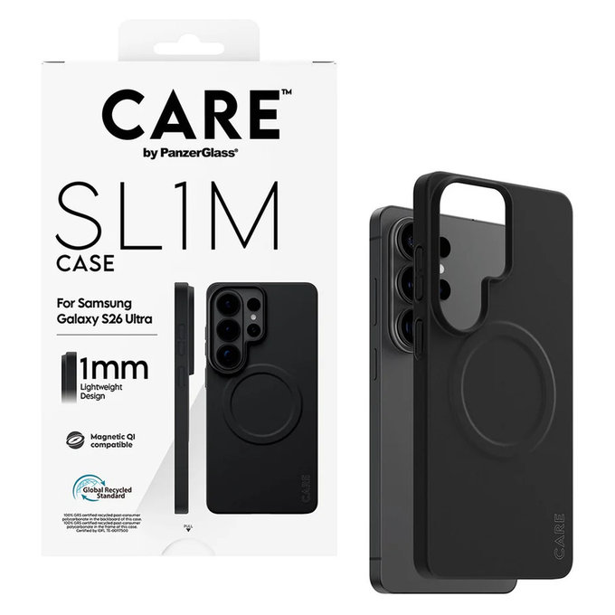 Tok SL1M Samsung Galaxy S26 Ultra készülékhez, Fekete, PanzerGlass