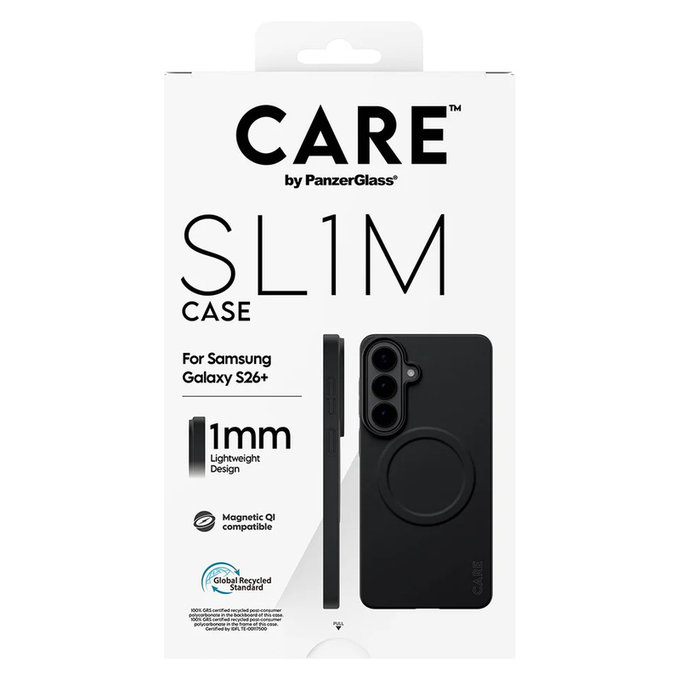 Tok SL1M Samsung Galaxy S26+ készülékhez, Fekete, PanzerGlass