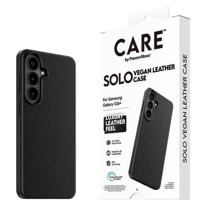 Tok Solo Samsung Galaxy S26+ készülékhez, Fekete, PanzerGlass