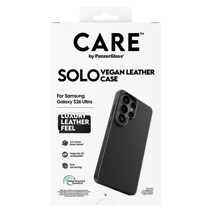 Tok Solo Samsung Galaxy S26 Ultra készülékhez, Fekete, PanzerGlass