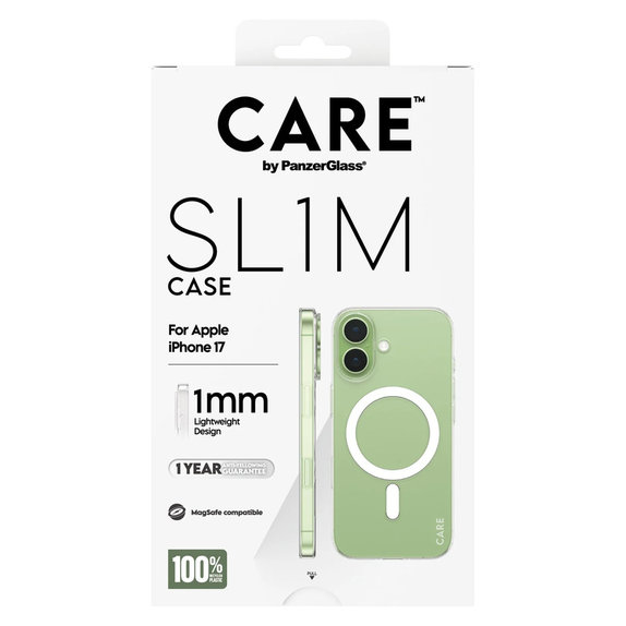 Tok SL1M iPhone 17 készülékhez, Átlátszó, PanzerGlass