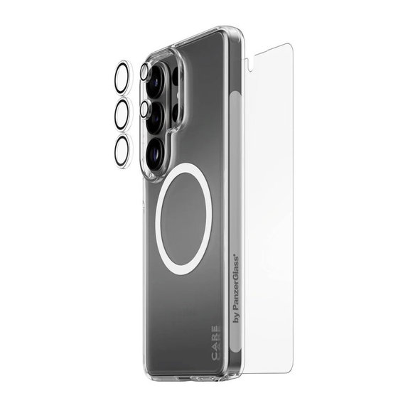 Bundle 3 az 1-ben Explorer Samsung S26 Ultra készülékhez, PanzerGlass