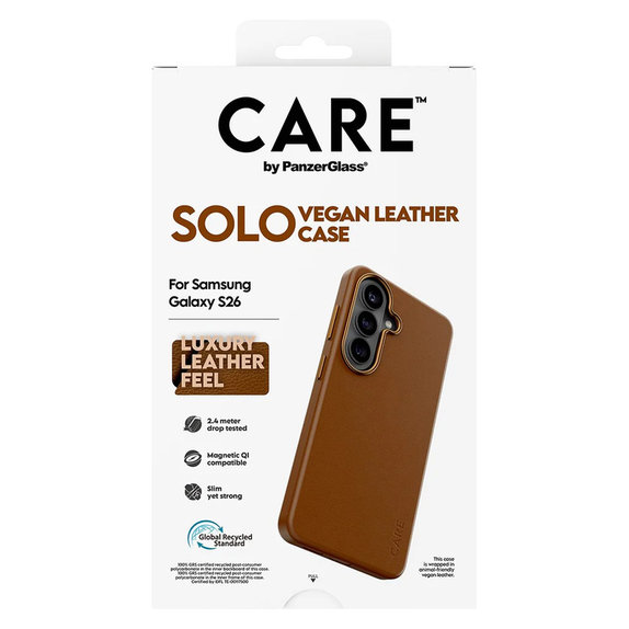 Tok Solo Samsung Galaxy S26 készülékhez, Hnedé, PanzerGlass