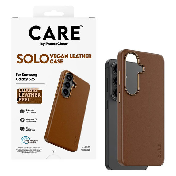 Tok Solo Samsung Galaxy S26 készülékhez, Hnedé, PanzerGlass