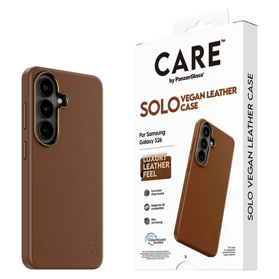 Tok Solo Samsung Galaxy S26 készülékhez, Hnedé, PanzerGlass