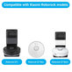 Pótalkatrész készlet Xiaomi Roborock Q7+, Q7 Max, Q7 Max+ (1x Főkefe, 2x Szűrő, 2x Oldalkefe – fehér)