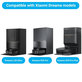Pótalkatrész készlet Xiaomi Dreame L20 Ultra, X20 Pro, X20 Pro Plus (1x Főkefe, 2x Szűrő, 2x Oldalkefe – fekete)