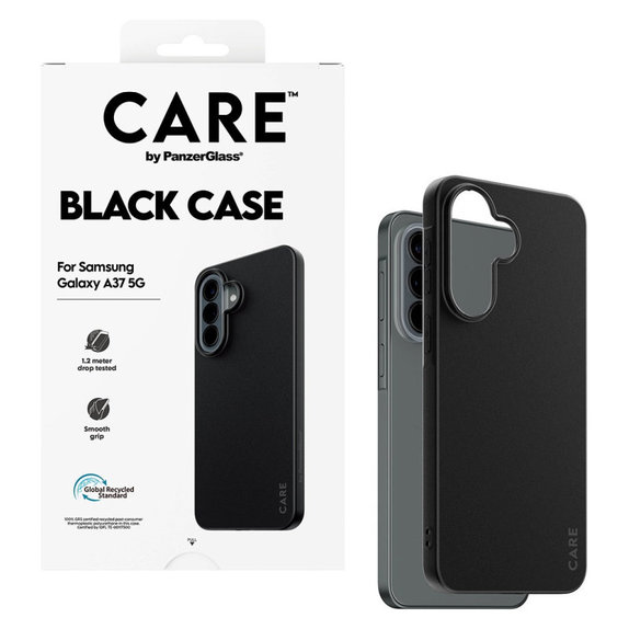 Tok TPU - Samsung A37, fekete, CARE