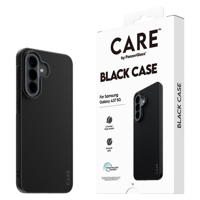 Tok TPU - Samsung A37, fekete, CARE