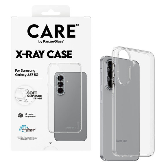Tok X-Ray Samsung Galaxy A57 készülékhez, Átlátszó, PanzerGlass