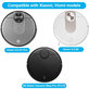 Pótalkatrész készletXiaomi Viomi V2, V2 Pro, V3, SE, Mi Robot Vacuum Mop Pro (P), 2S (1x Főkefe, 2x Szűrő, 2x Oldalkefe, 2x Felmosórongy)